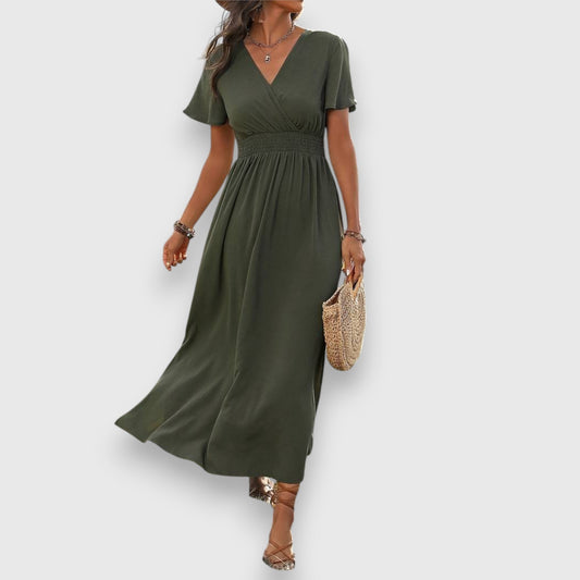 Daisy | Elegant Short-Sleeve Dress