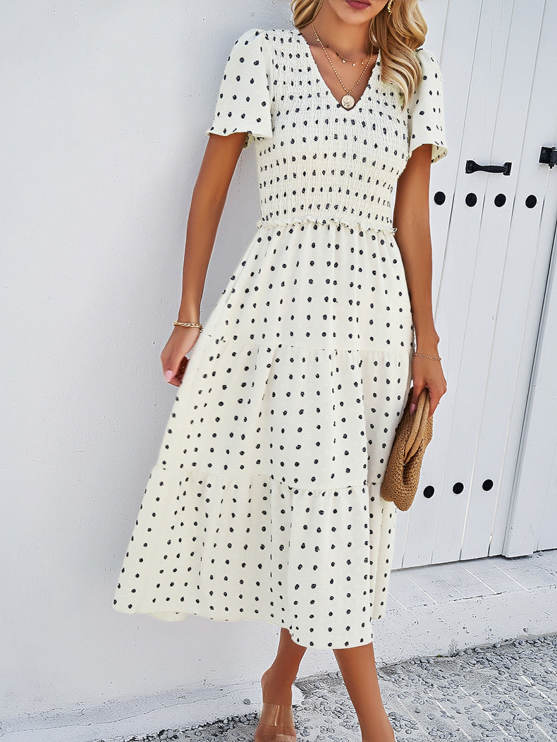 Astrid | Polka dot dress