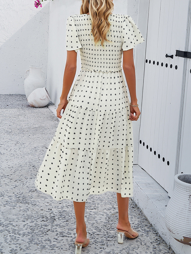 Astrid | Polka dot dress
